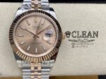 ROLEX DATEJUST BROWN DIAL 41MM
