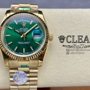 ROLEX DAY-DATE GREEN DIAL 36MM