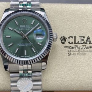 ROLEX DATEJUST GREEN DIAL 36MM
