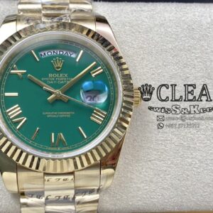 ROLEX DAY-DATE GREEN DIAL 40MM