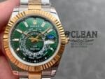 ROLEX SKY-DWELLER GREEN DIAL 42MM - Image 2