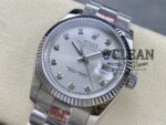 ROLEX DATEJUST SILVER DIAL 36MM - Image 3