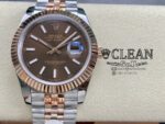 ROLEX DATEJUST BROWN DIAL 41MM