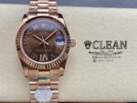 ROLEX LADY-DATEJUST BROWN DIAL 31MM