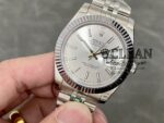 ROLEX DATEJUST SILVER DIAL 41MM - Image 3