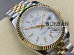ROLEX DATEJUST WHITE DIAL 36MM - Image 2