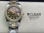 ROLEX LADY-DATEJUST BROWN DIAL 31MM