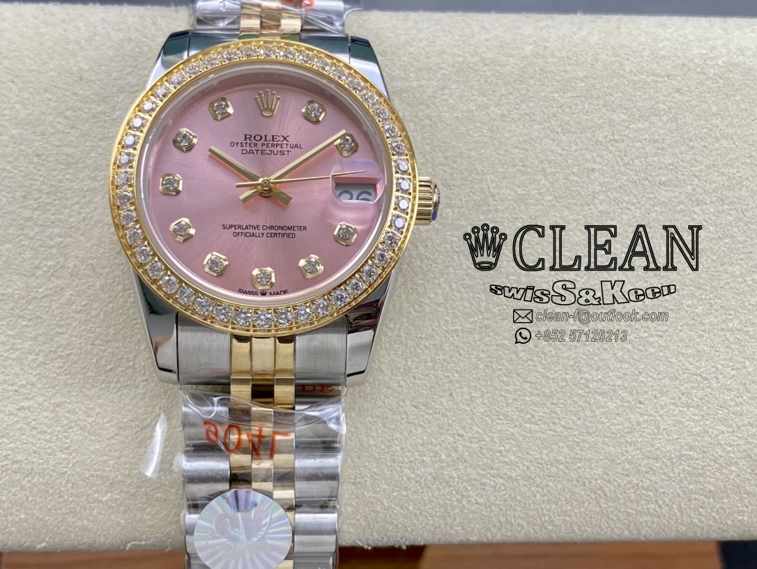 b23efdc001089a112befcdf994ff286b ROLEX LADY-DATEJUST ROSE GOLD DIAL 31MM - Image 1