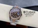 ROLEX DATEJUST BROWN DIAL 41MM - Image 6