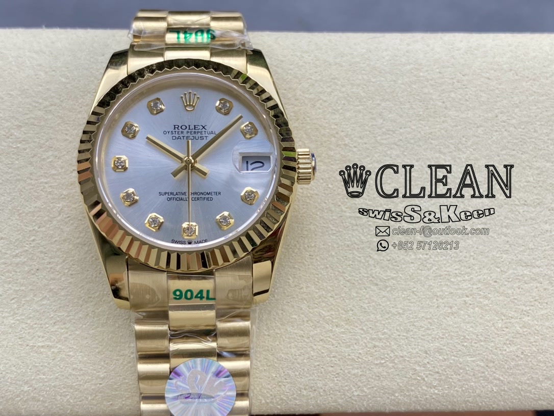 b5aecce87b0d5debe1d350b822631d6b ROLEX LADY-DATEJUST SILVER DIAL 31MM - Image 1