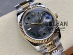 ROLEX DATEJUST BLACK DIAL 36MM - Image 2
