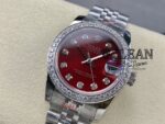 ROLEX LADY-DATEJUST RED DIAL 31MM - Image 3