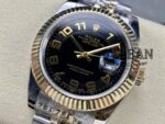 ROLEX DATEJUST BLACK DIAL 41MM - Image 3