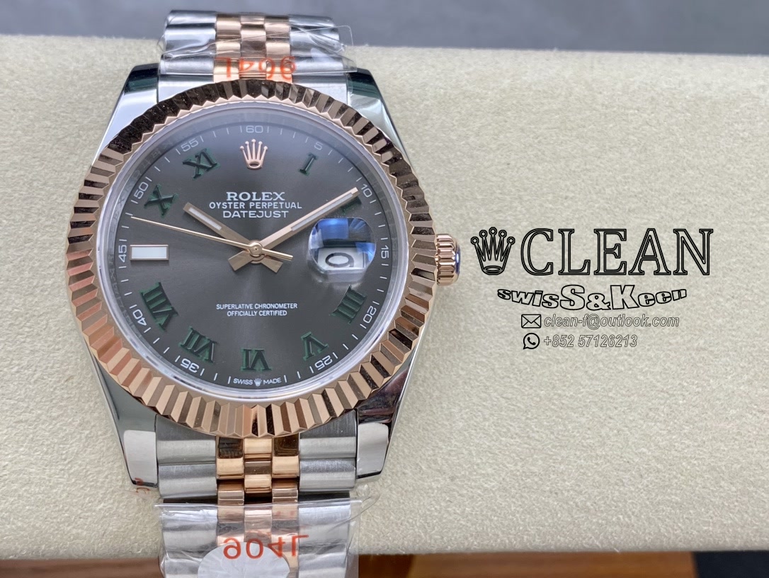 b906c7b2868de5fe726bd4b60c4adbdf ROLEX DATEJUST BLACK DIAL 41MM - Image 1