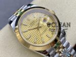 ROLEX DATEJUST GOLD DIAL 41MM - Image 2