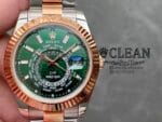 ROLEX SKY-DWELLER GREEN DIAL 42MM - Image 2