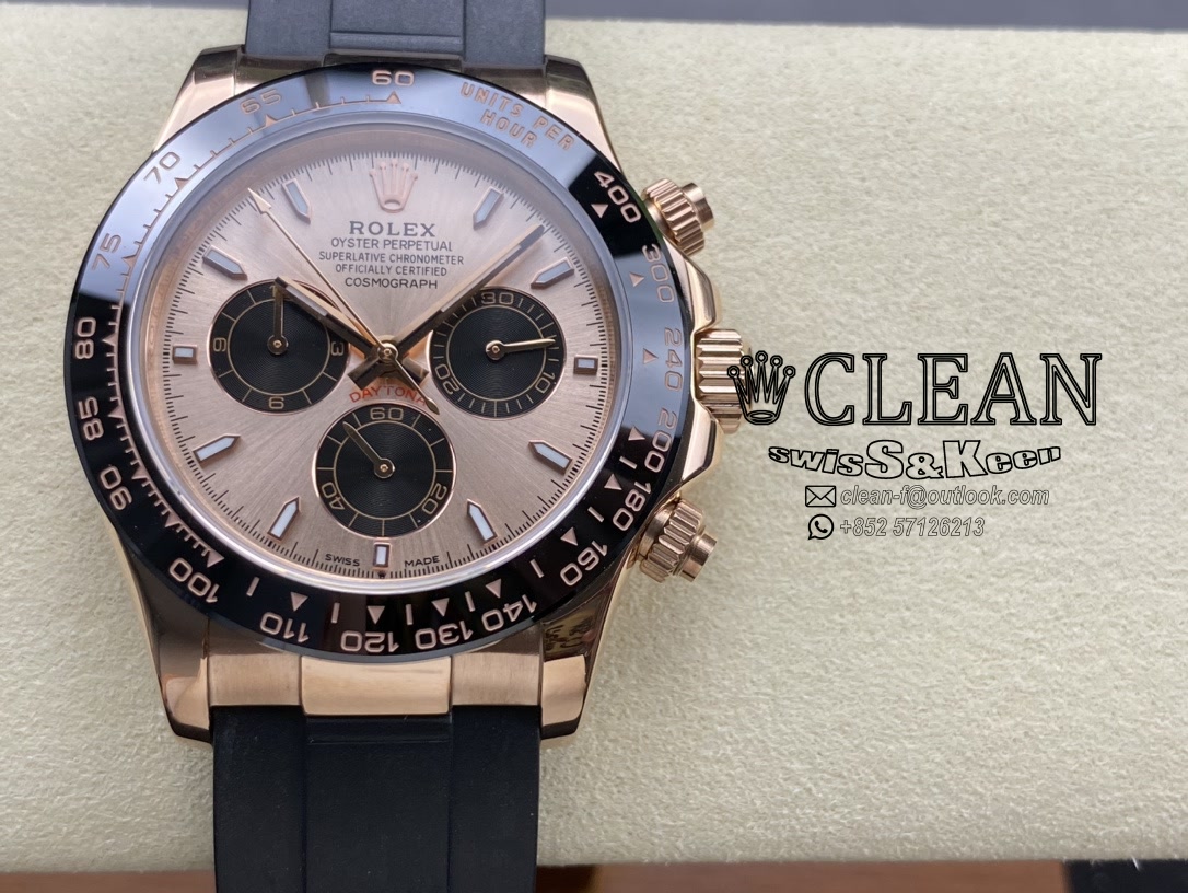 bdffa7262449173f78962fb8db8643cd ROLEX DAYTONA ROSE GOLD DIAL 40MM - Image 1