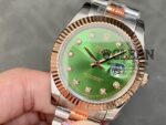 ROLEX DATEJUST GREEN DIAL 41MM - Image 3