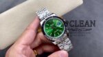 ROLEX DATEJUST GREEN DIAL 41MM - Image 10