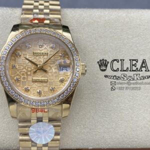 ROLEX LADY-DATEJUST GOLD DIAL 31MM