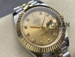 ROLEX DATEJUST GOLD DIAL 41MM - Image 2