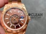ROLEX SKY-DWELLER BROWN DIAL 42MM - Image 3