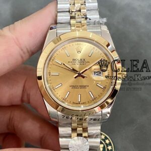 ROLEX DATEJUST GOLD DIAL 41MM