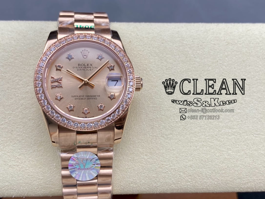 c94a62b22f1a332c88cb81444059a9e1 ROLEX LADY-DATEJUST BROWN DIAL 31MM - Image 1