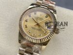 ROLEX LADY-DATEJUST GOLD DIAL 31MM - Image 4