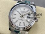 ROLEX DATEJUST WHITE DIAL 41MM - Image 3