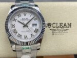 ROLEX DATEJUST WHITE DIAL 41MM
