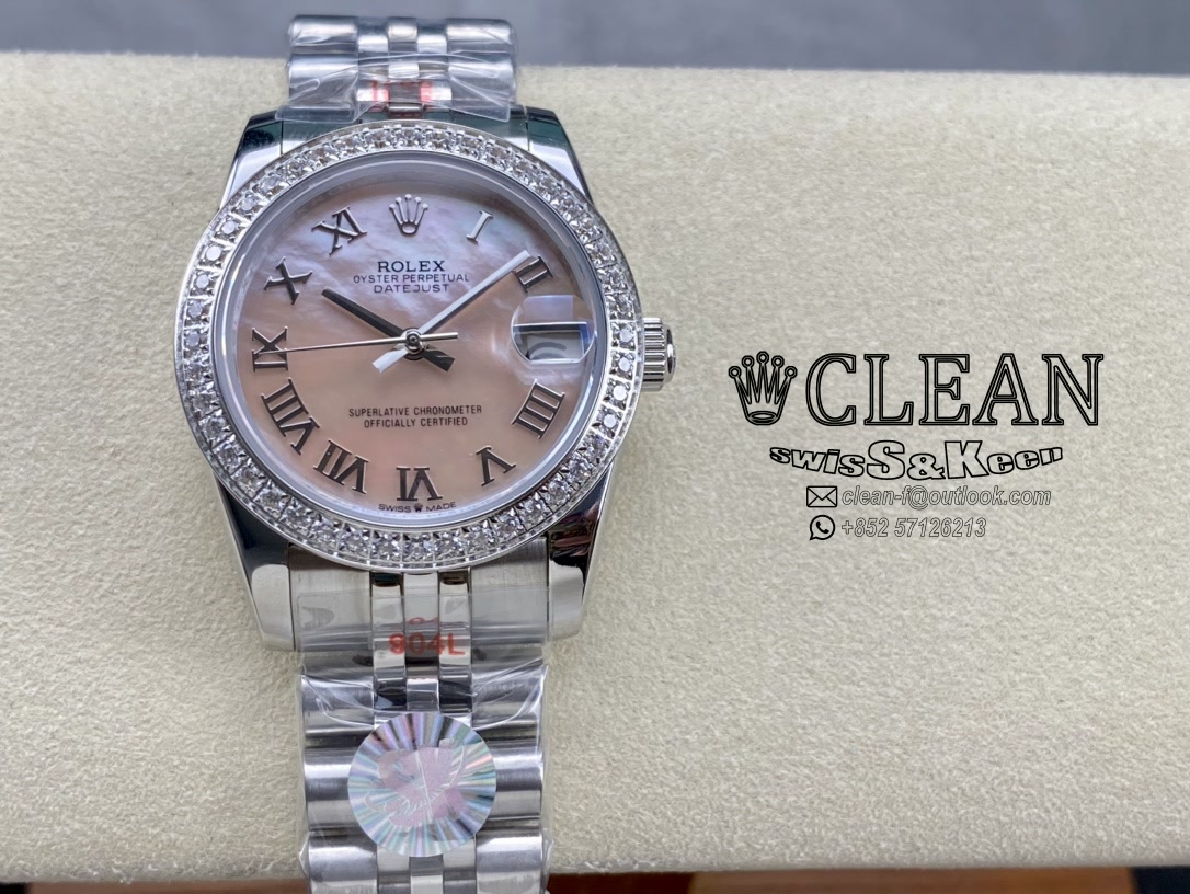cd7ebde25d4d00a1488fb776e62ece54 ROLEX LADY-DATEJUST PINK DIAL 31MM - Image 1