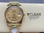 ROLEX DATEJUST GOLD DIAL 36MM