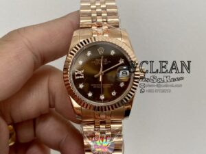 ROLEX LADY-DATEJUST BROWN DIAL 31MM