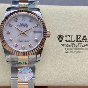 ROLEX LADY-DATEJUST WHITE DIAL 31MM