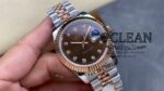 ROLEX DATEJUST BROWN DIAL 41MM - Image 10