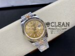 ROLEX DATEJUST GOLD DIAL 41MM - Image 3