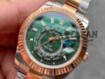 ROLEX SKY-DWELLER GREEN DIAL 42MM - Image 4