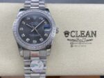 ROLEX LADY-DATEJUST BLACK DIAL 31MM
