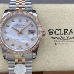 ROLEX DATEJUST WHITE DIAL 36MM
