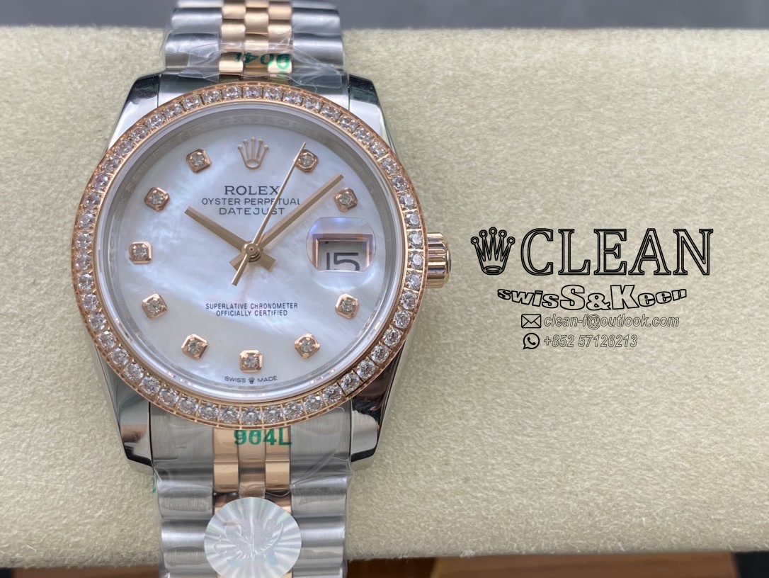 d8fc462080373e249cf87badcc56f453 ROLEX DATEJUST WHITE DIAL 36MM - Image 1