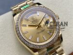 ROLEX DAY-DATE GOLD DIAL 36MM - Image 2