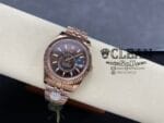 ROLEX SKY-DWELLER BROWN DIAL 42MM - Image 5