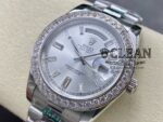 ROLEX DAY-DATE SILVER DIAL 40MM - Image 4