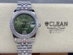 ROLEX LADY-DATEJUST GREEN DIAL 31MM