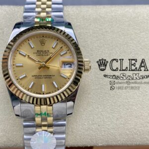 ROLEX LADY-DATEJUST GOLD DIAL 31MM