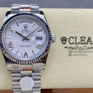 ROLEX DAY-DATE WHITE DIAL 36MM