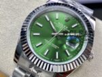 ROLEX DATEJUST GREEN DIAL 41MM - Image 3