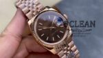 ROLEX DATEJUST BROWN DIAL 36MM - Image 10