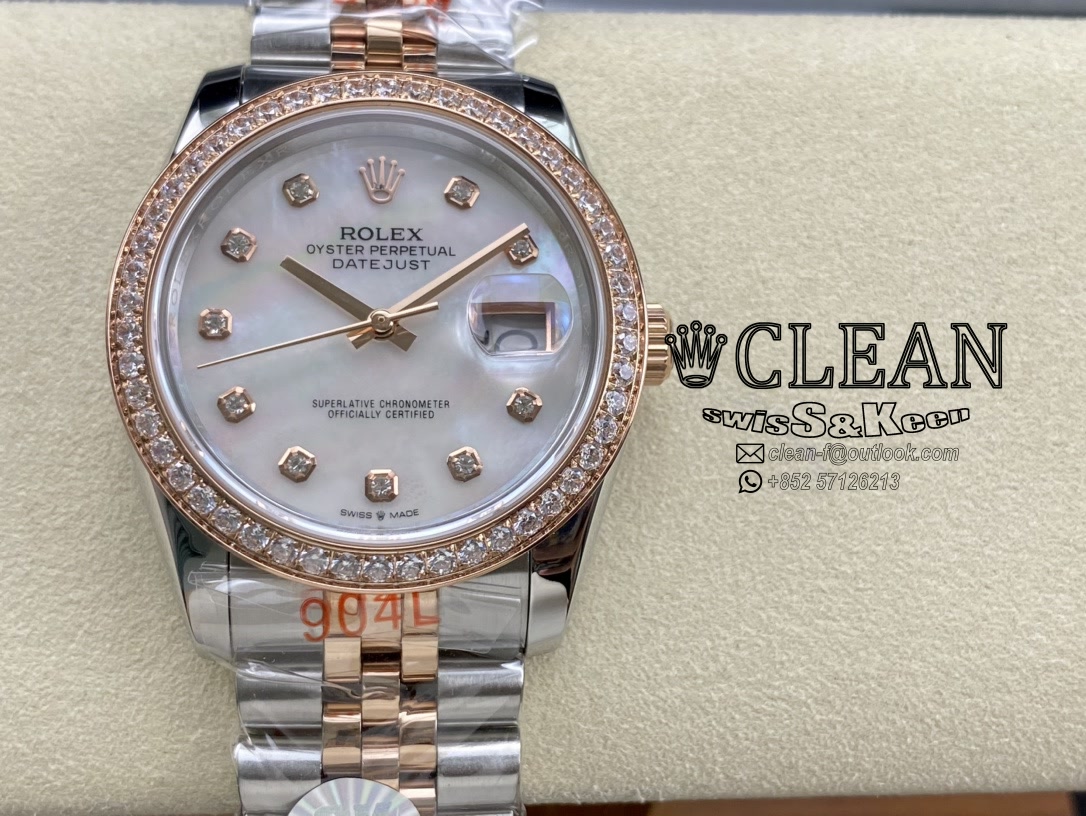 e451cf51d0552131ad6289ee77b6616d ROLEX LADY-DATEJUST WHITE DIAL 31MM - Image 1